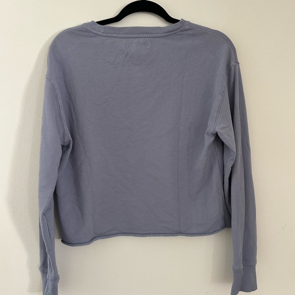Spiritual Gangster live in gratitude blue pullover sweatshirt sz Small - Picture 6 of 6